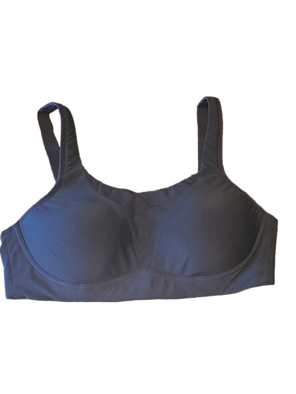 lululemon run times sports Black Bra 38C Mesh Adjustable Straps